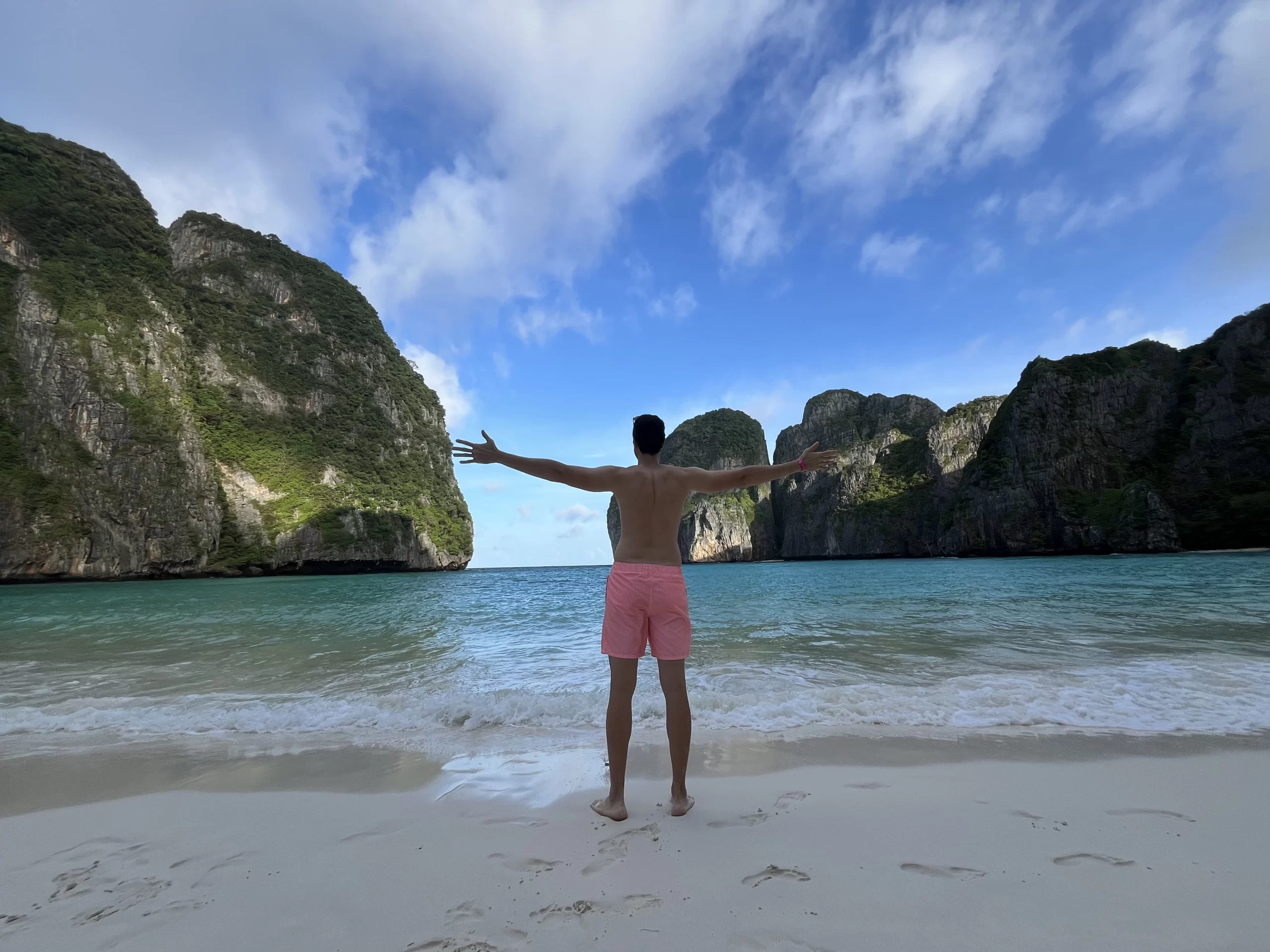 Imagen en koh phi phi, la mitica playa